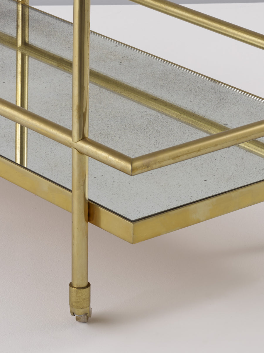 Normandie Trolley - Clear Glass or Plain Mirror