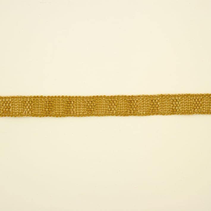 Hopsack Braid 16mm - Old Gold