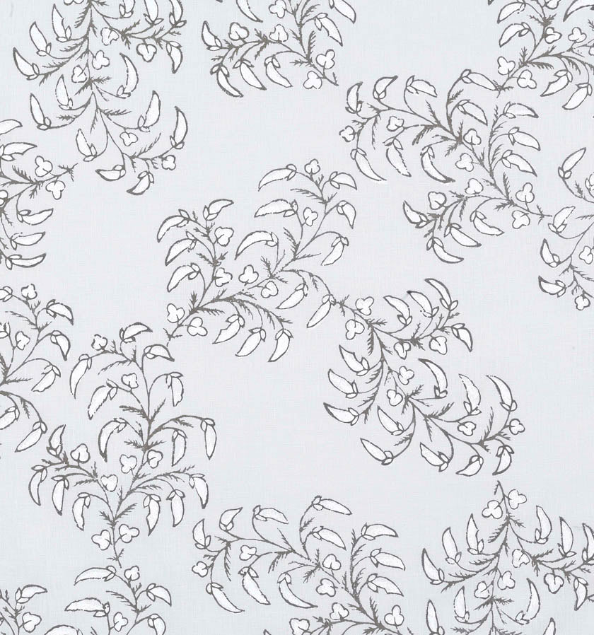 Pea Pods - White on Blue