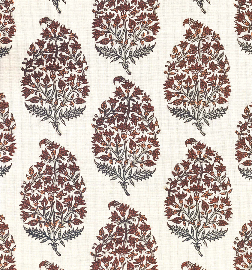 Indian Pear - Red on Cream
