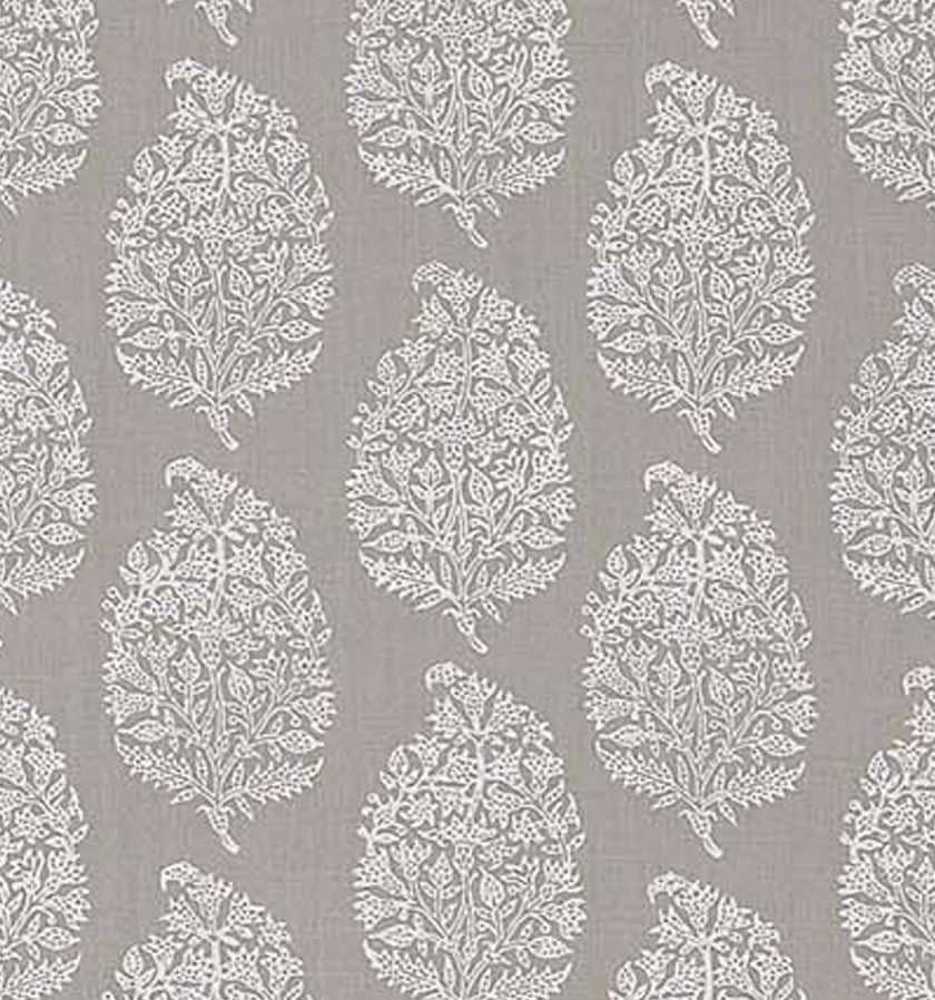 Indian Pear - White on Grey