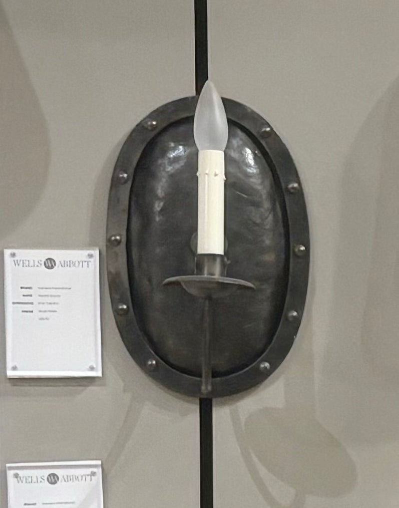 Maxine 1 Light Sconce - Brush Polished