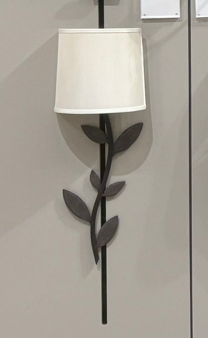 Susi 1 Light Sconce w/Shade - Pewter