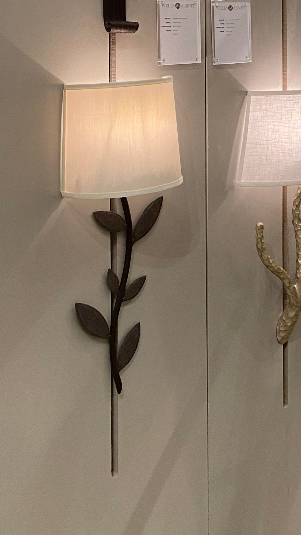 Susi 1 Light Sconce w/Shade - Pewter