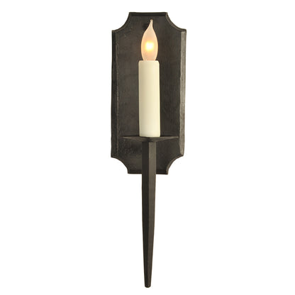 Cyd 1 Light Sconce - Black