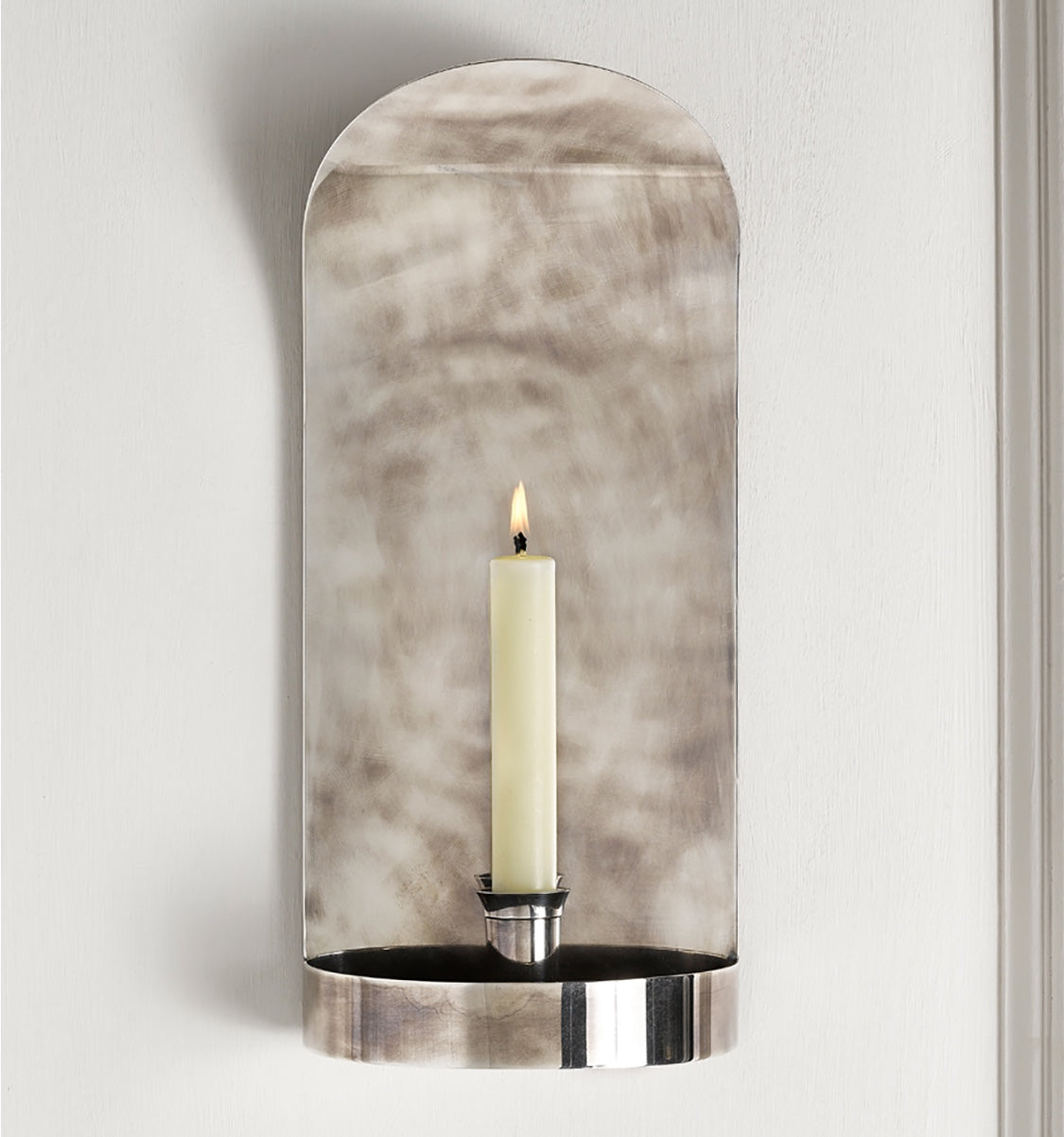 Manningford Sconce, Wired - Antique Silver