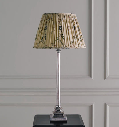 Charlton Lamp - Antique Silver