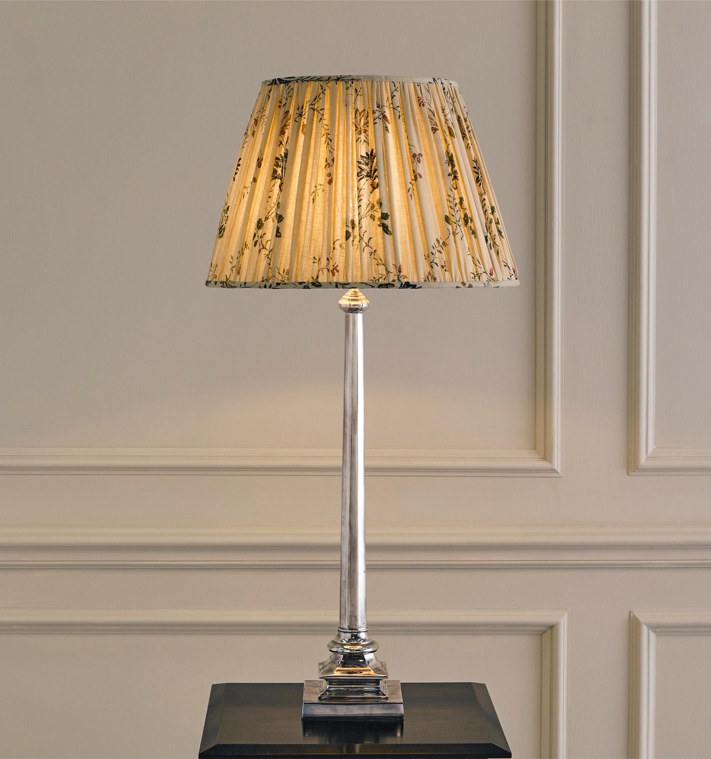 Charlton Lamp - Antique Silver