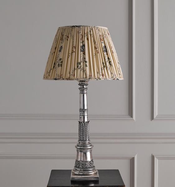Cavendish Lamp - Antique Silver