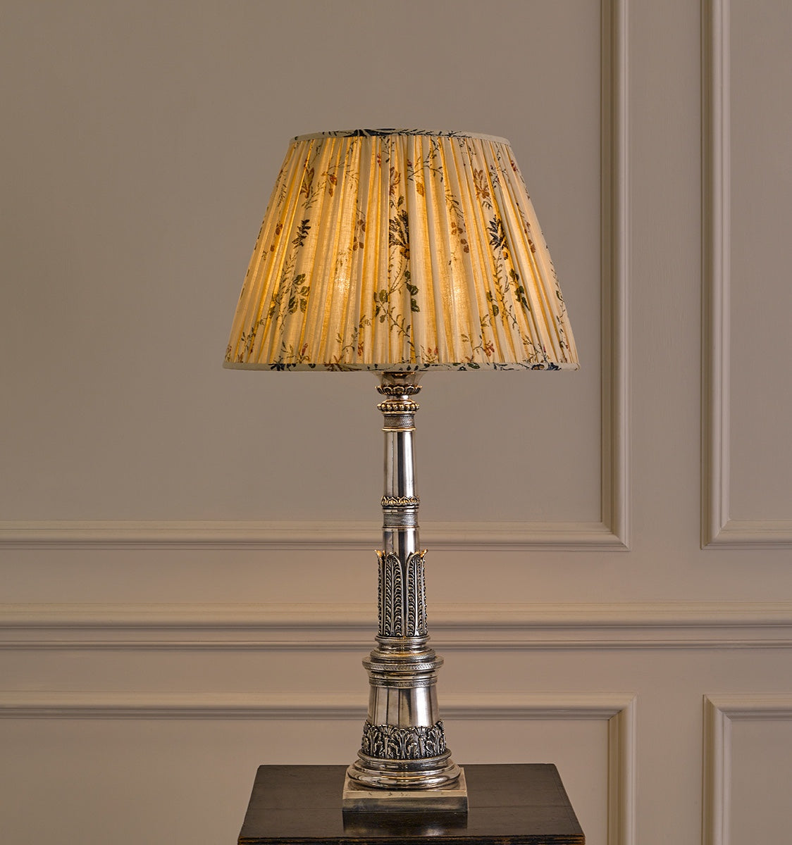 Cavendish Lamp - Antique Silver