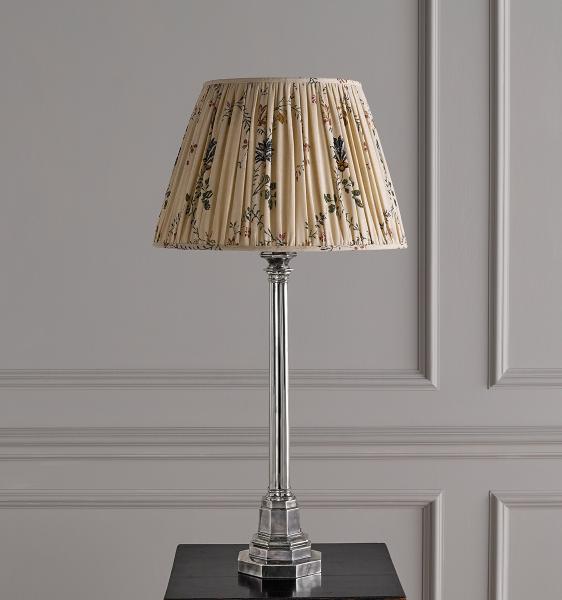 Cluster Column Lamp - Antique Silver