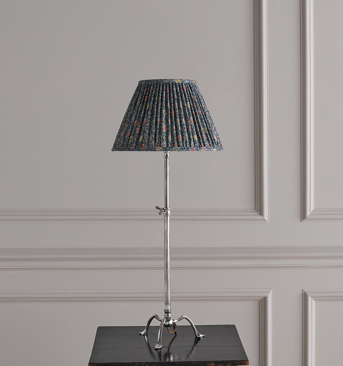 Lilbourne Lamp Silvered - Antique Silver
