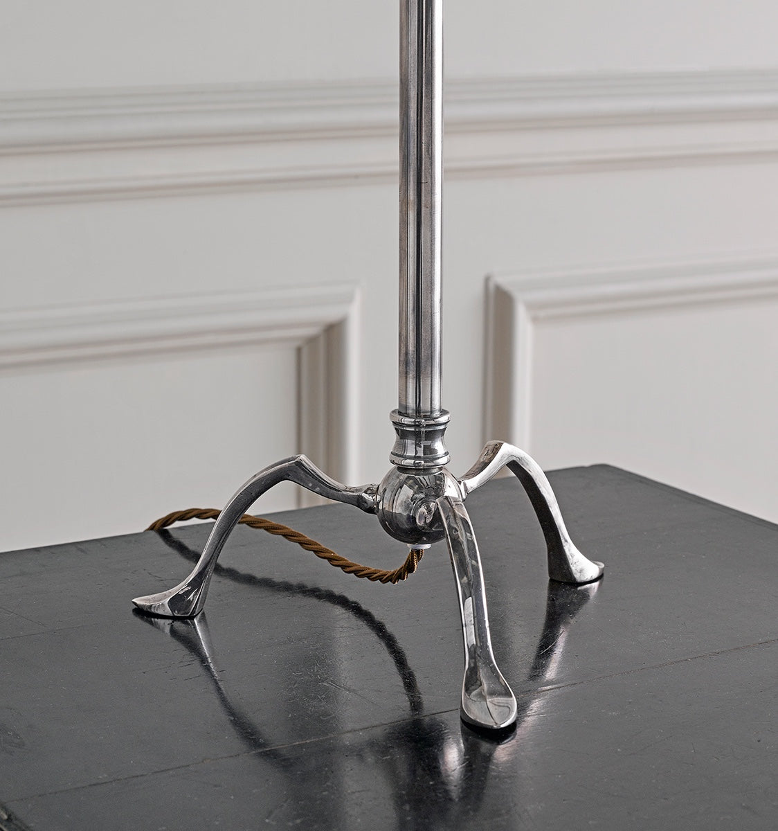 Lilbourne Lamp Silvered - Antique Silver