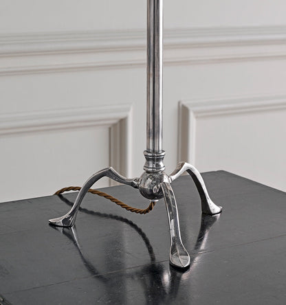 Lilbourne Lamp Silvered - Antique Silver