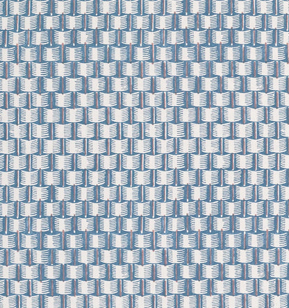 Wattle Wallpaper - Blue