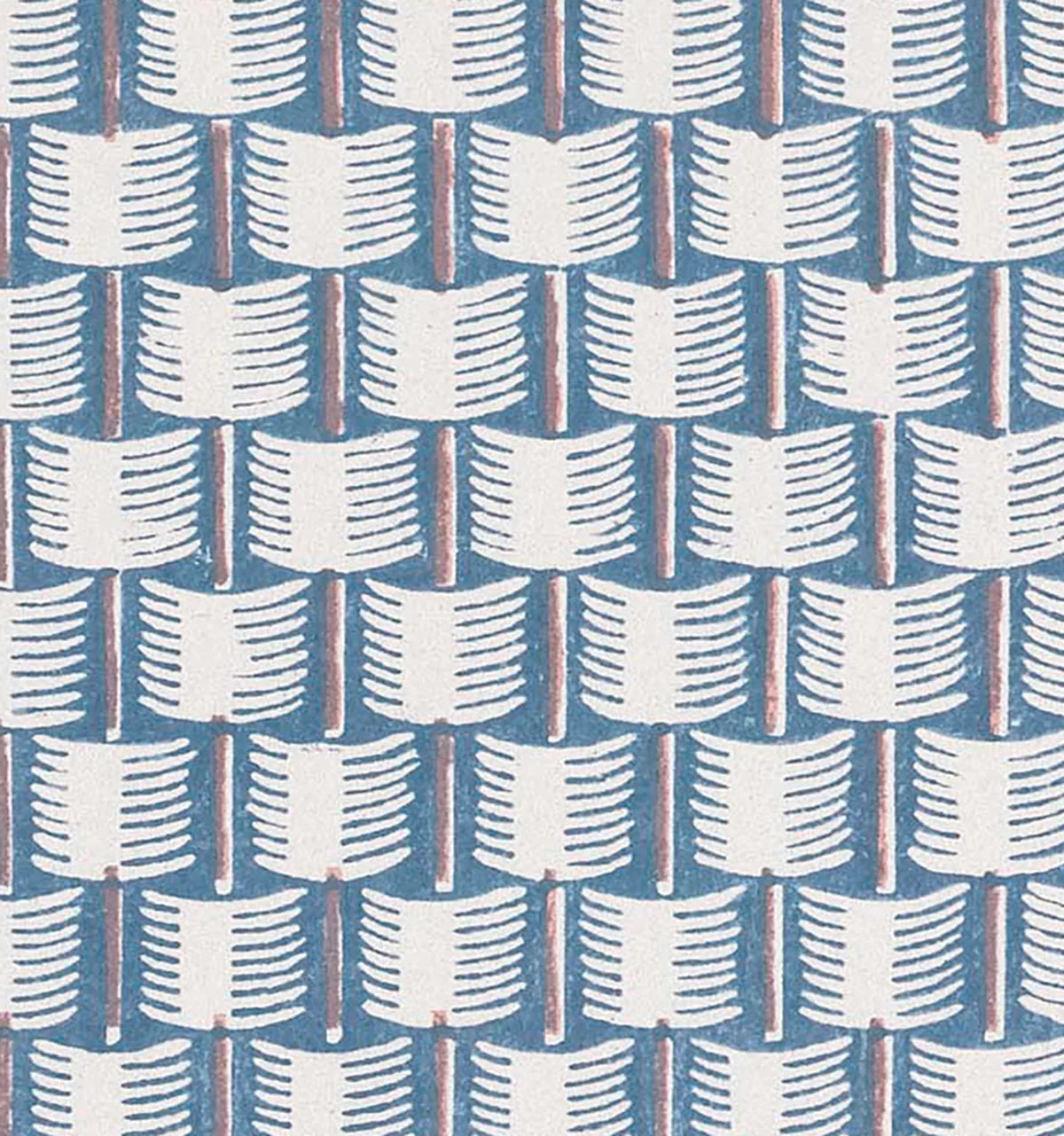 Wattle Wallpaper - Blue