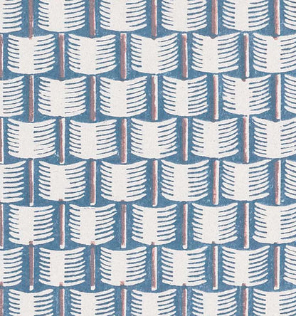 Wattle Wallpaper - Blue
