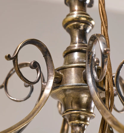 Georgian Lantern Large - Antique Brass