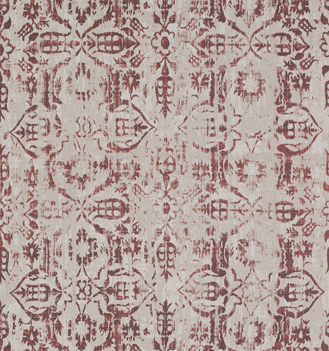 Jerash Wallpaper - Red