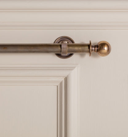 0.75" / 19mm Picture Rail  per Yard - Antique Brass