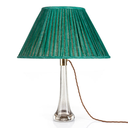 16 Inch Oval Gathered Bedwyn Lampshade - Aventurine