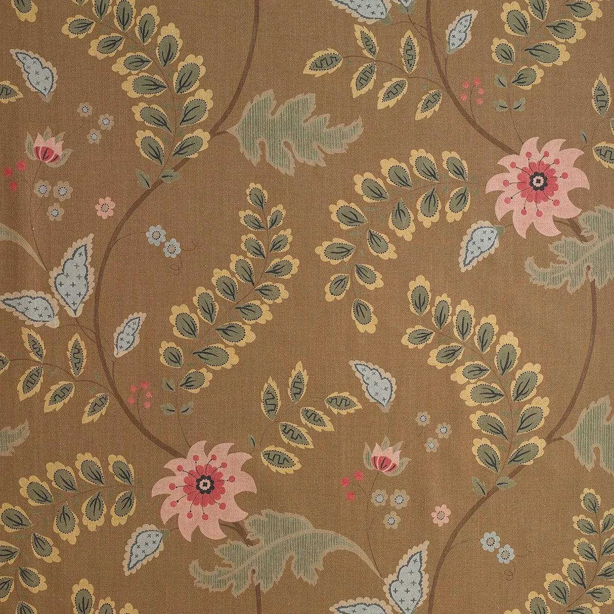Floral Trail - Caramel