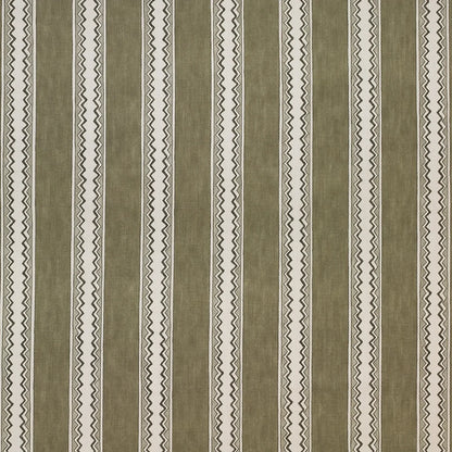 Zig Zag Stripe - Moss