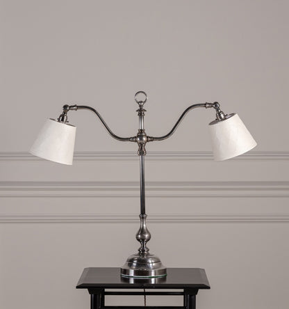Wyndham Lamp - Antique Silver
