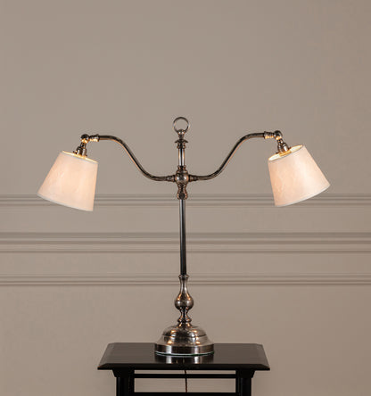 Wyndham Lamp - Antique Silver