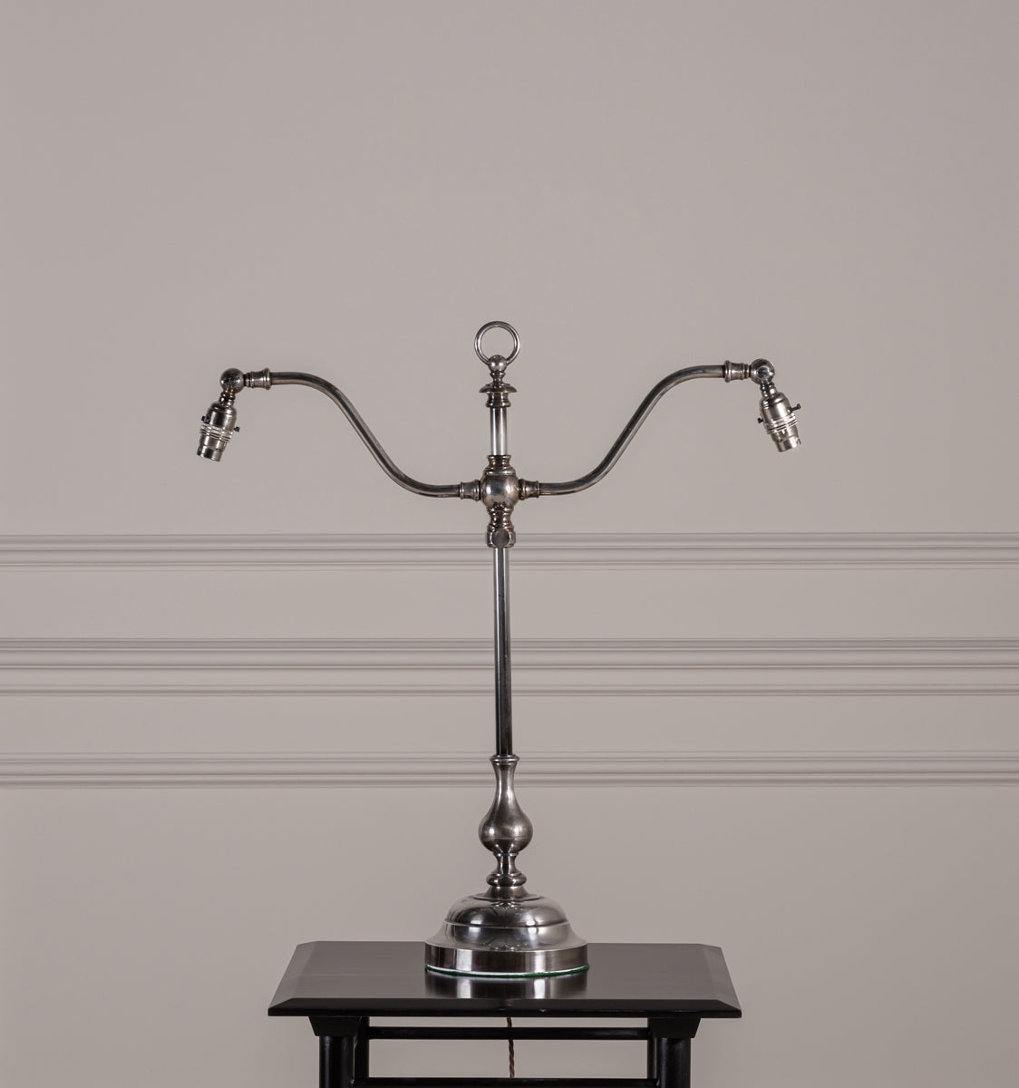 Wyndham Lamp - Antique Silver