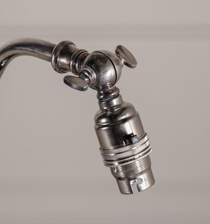 Wyndham Lamp - Antique Silver