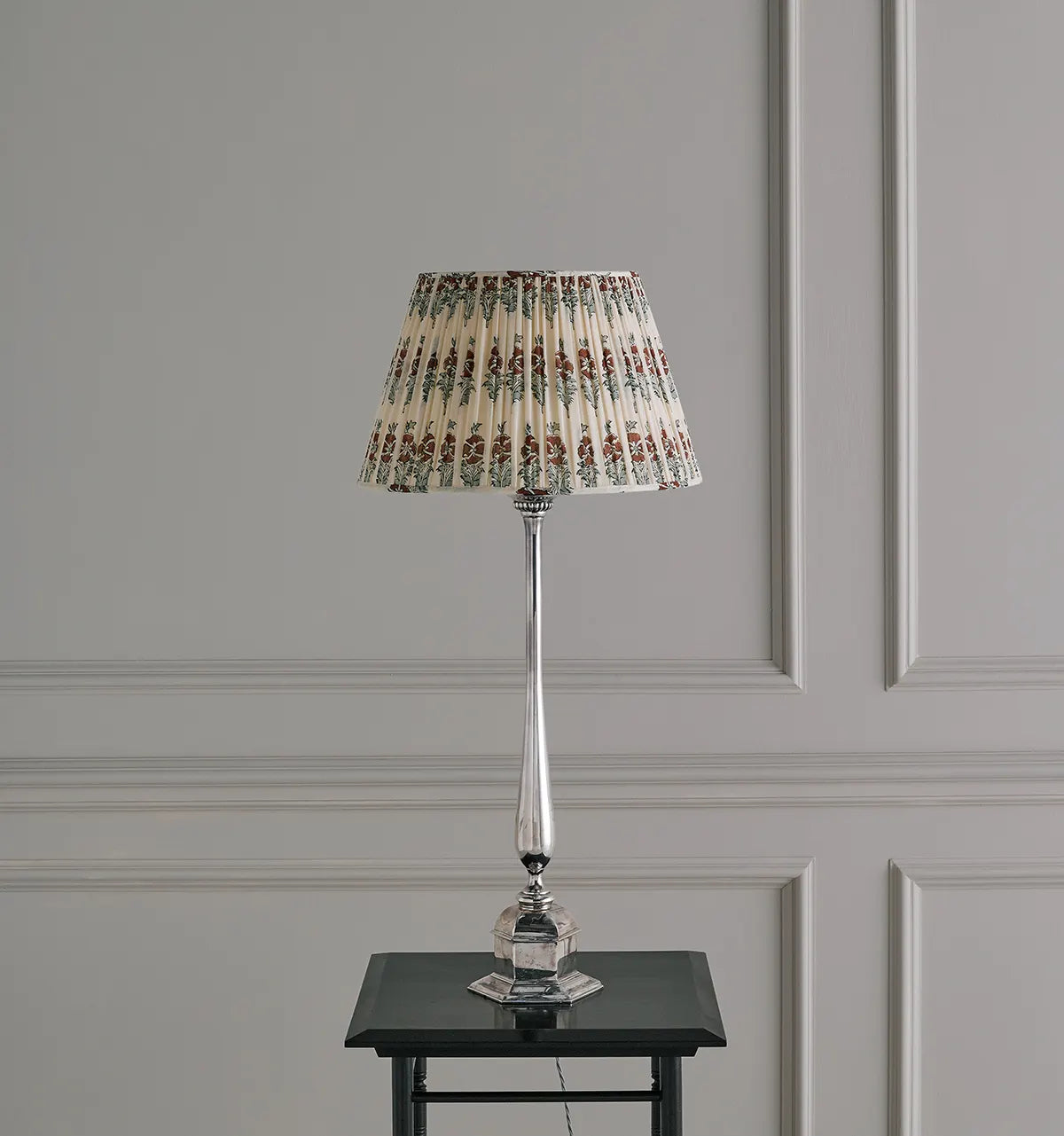 Kilvert Lamp - Antique Silver