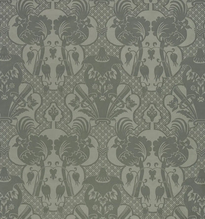 Damask Panel - Green