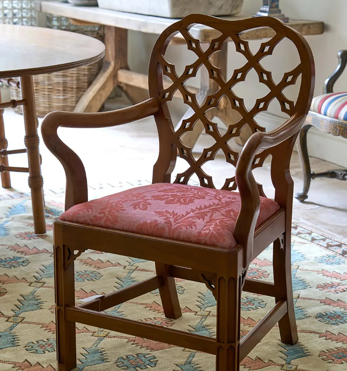 Damask - Red
