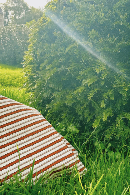 Bobbly Ribbon - Rust Red