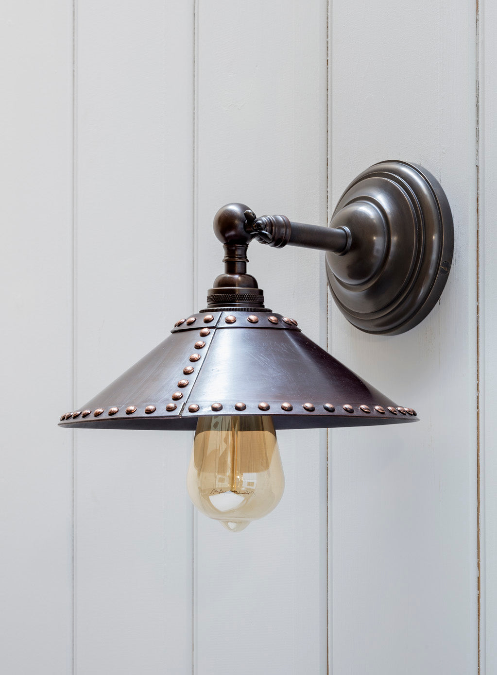 Brooke Wall Light (Studded Shade)