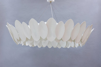 Petal Chandelier - White Plaster