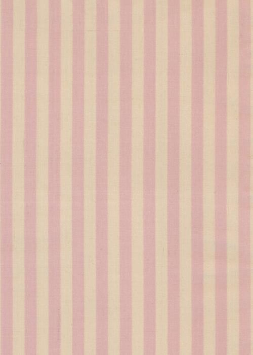 Silk Stripe - Pink / Ecru