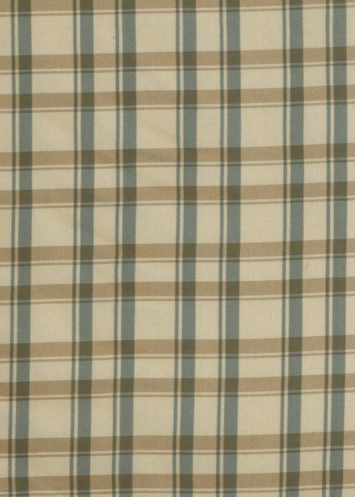 Silk Plaid - Green / Beige