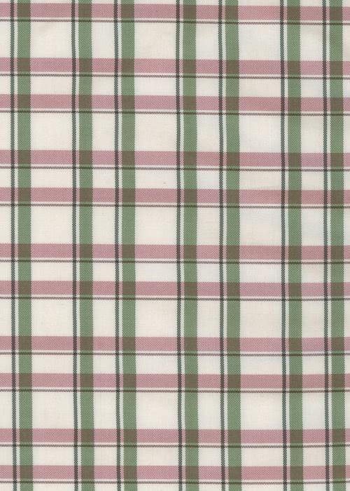 Silk Plaid - Pink / Green