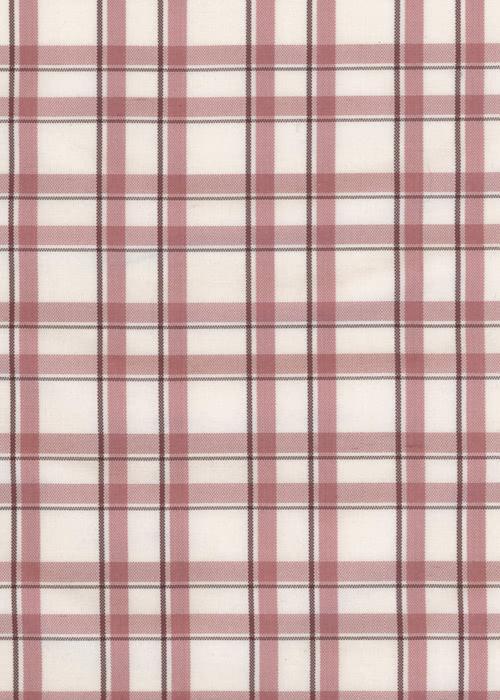 Silk Plaid - Pink / White
