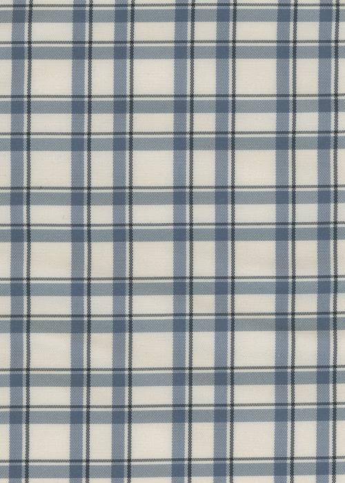 Silk Plaid - Blue / White