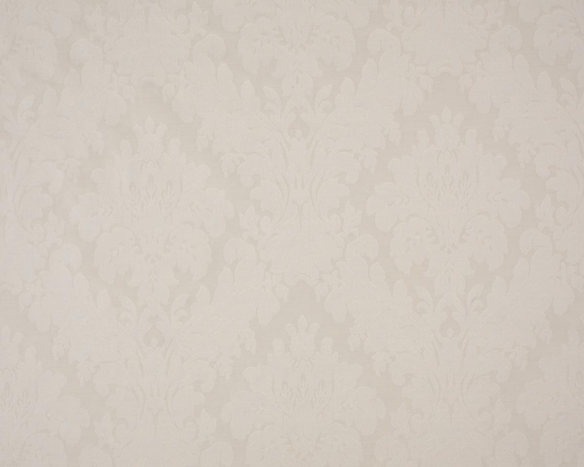 Dedham Damask - Dark Grey Ecru