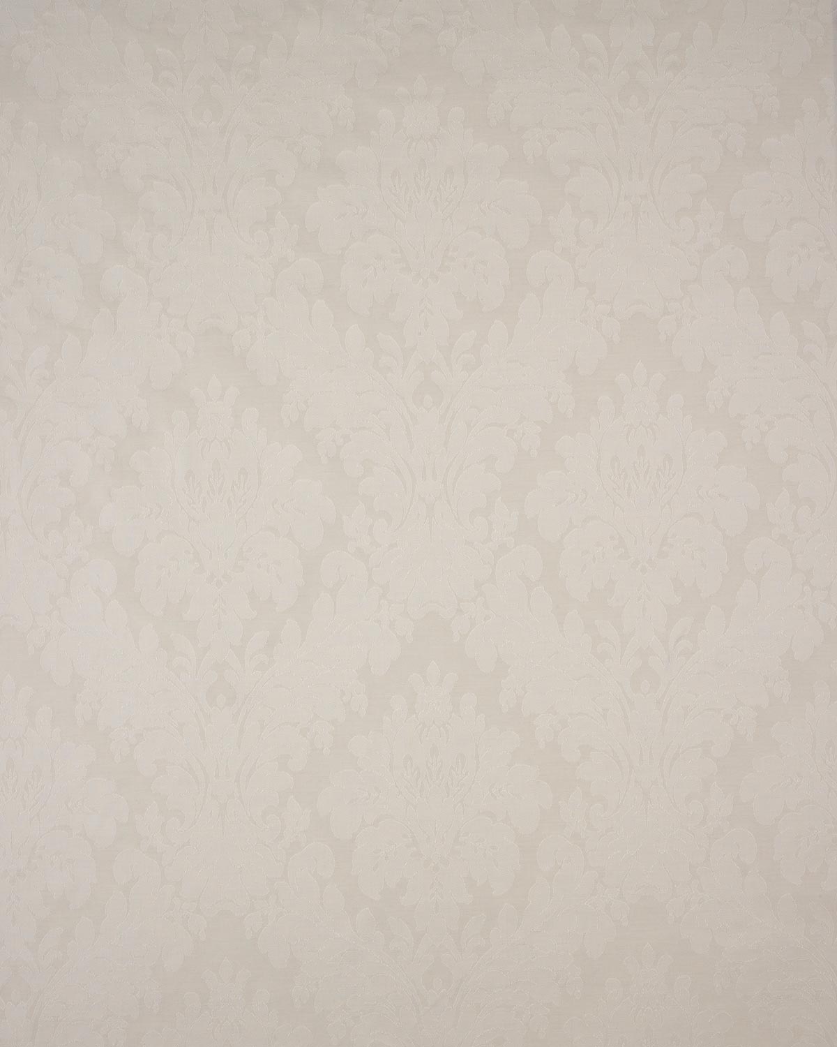 Dedham Damask - Dark Grey Ecru