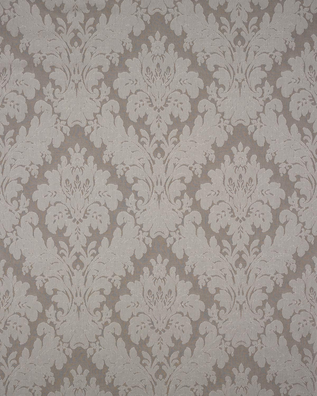 Dedham Damask - Dark Azure Ecru