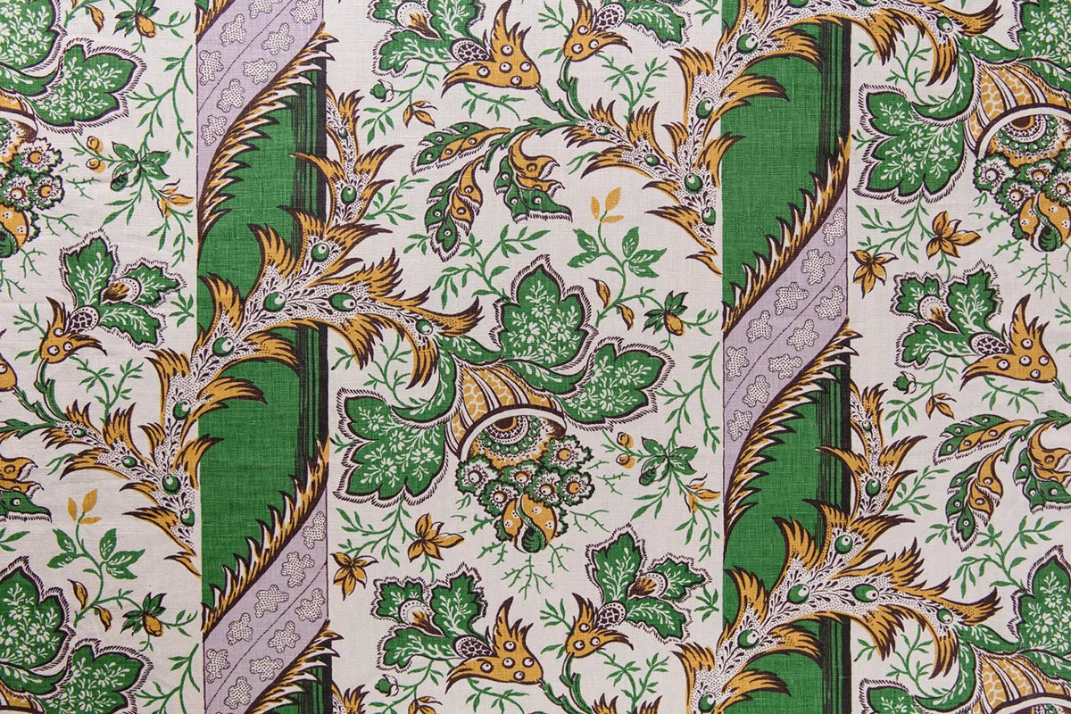 Fleurs Indienne - Verd Crecy