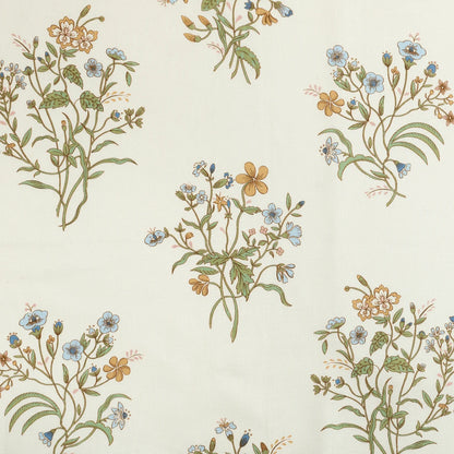 Flax and Field Flowers - Multi / Oyster