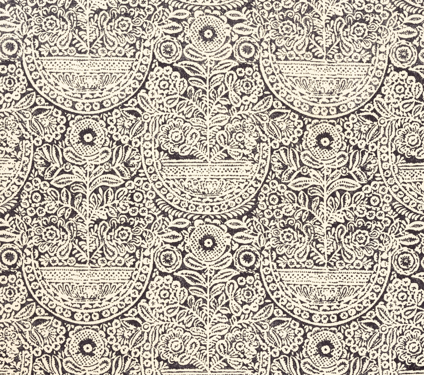 Irene - Ink (Linen Voile)