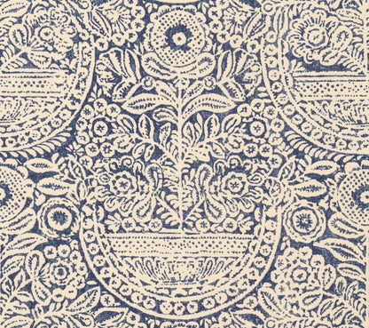 Irene - Blue (Linen Voile)