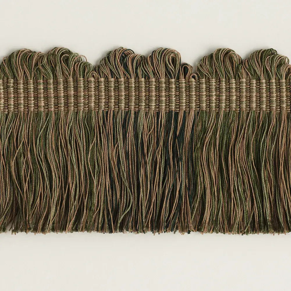 Fan Top Block Fringe - Sage